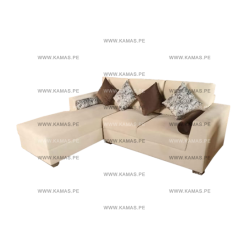 SOFA SECCIONAL KAMAS - BEIGE | Homesleep.pe