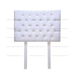 CABECERA AMERICANO KAMAS 1.5 PLAZAS IVORY | Homesleep.pe