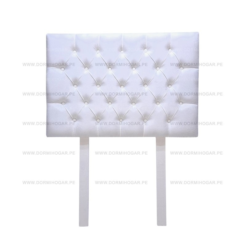 CABECERA AMERICANO KAMAS 1.5 PLAZAS IVORY | Homesleep.pe