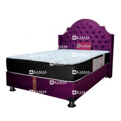 DORMITORIO AMERICANO KAMAS 2PLZ + COLCHON KAMAS RUCAY  | Dormihogar.pe