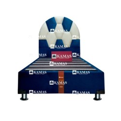 CAMA BOX 1.5 PLZ AMERICANO + CABECERA PELOTA | Homesleep.pe