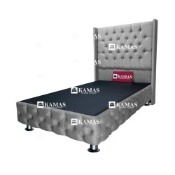 CAMA BOX 1.5 PLZ EUROPEO + CABECERA PEDESTAL EMPERATRI | Homesleep.pe