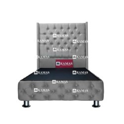 CAMA BOX 1.5 PLZ EUROPEO + CABECERA PEDESTAL EMPERATRI | Homesleep.pe