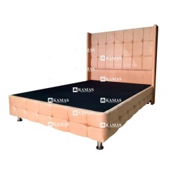 CAMA BOX 2 PLZ EUROPEO CUADROS + CABECERA EMPERATRIZ | Homesleep.pe