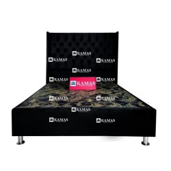 BOX TARIMA AMERICANO 2 PLAZAS + CABECERA EMPERATRIZ  | Homesleep.pe