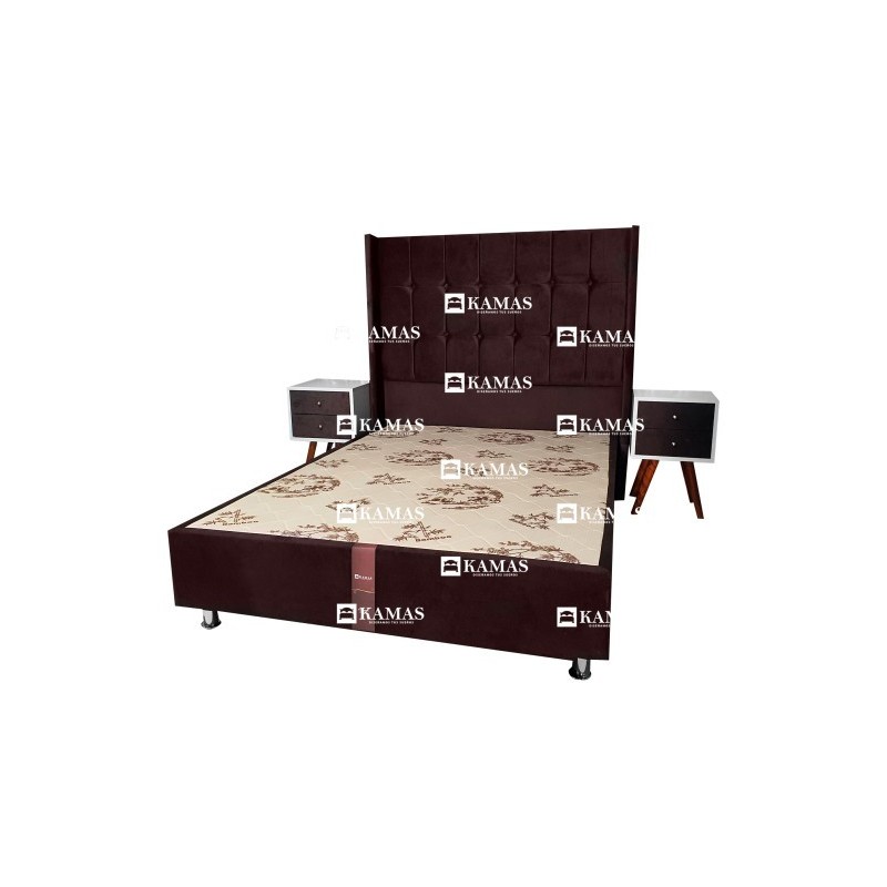 JUEGO DE CAMA 2 PLZ AMERICANO + CABECERA EMPERATRIZ 2   | Homesleep.pe