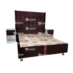 JUEGO DE CAMA 2 PLZ AMERICANO + CABECERA EMPERATRIZ 2   | Homesleep.pe