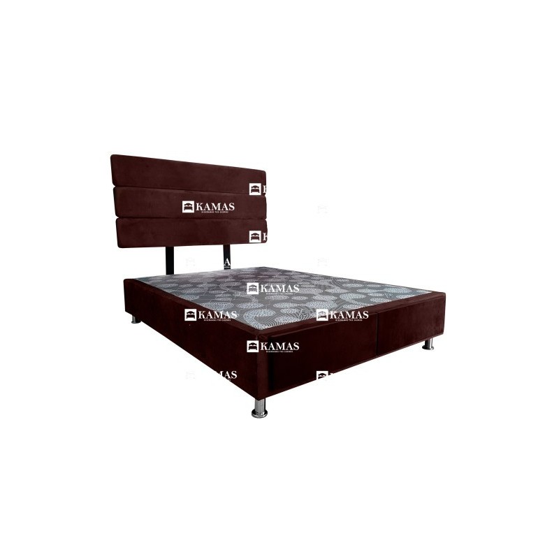 CAMA BOX 2 PLZ AMERICANO + CABECERA AEREA BLOQUES HORIZ | Homesleep.pe