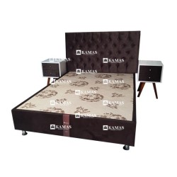 JUEGO DE CAMA 2 PLZ AMERICANO + CABECERA AEREA + 2 VEL  | Homesleep.pe